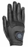 Paris - Leather riding gloves with Glitter closure