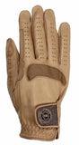 Paris - Leather riding gloves with Glitter closure