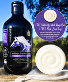 Bee Kind Natural Horse Whitening & Brightening Shampoo + Wash Bar & Soap Bag