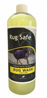 Bottle of Rug Safe Rug Wash