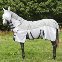 Whitaker silver fly rug
