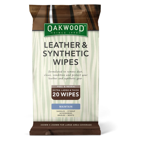 Oakwood Leather and Synthetic Wipes