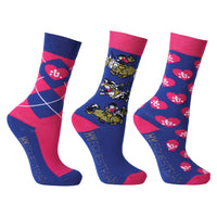 Hy Equestrian Thelwell Collection Race Socks (Pack of 3)