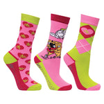 Hy Equestrian Thelwell Collection Hugs Socks (Pack of 3)